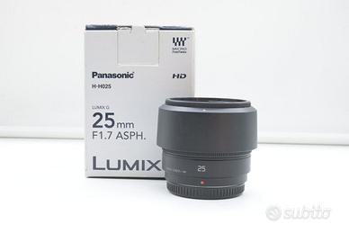 Panasonic Lumix G 25mm f/1.7 ASPH