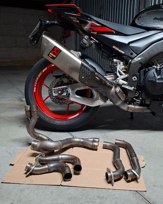 Scarico Akrapovic Titanio Aprilia Tuono/RSV4 E4