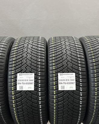 4 Pneumatici 235/55 R18 Pirelli Cinturato All Seas
