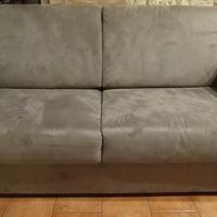 Divano letto con materasso