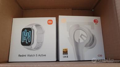Redmi Watch 5 Active + SoundPEATS C30