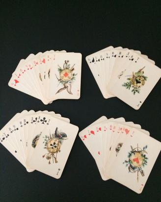 Mazzo di carte da gioco russo/sovietiche