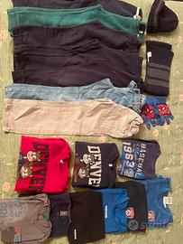 Abbigliamento bambino vario 4:5 anni