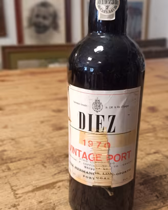 BOTTIGLIA VINO PORTO DIEZ 1970