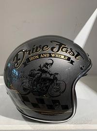 Scorpion Belfast Evo DRIVE FAST Argento/Nero/Oro