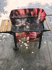 BBQ Nuovo con Spiedo + Accessori – Perfetto per gr