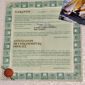 Rolex Garanzia Originale Rolex Yachtmaster  16622