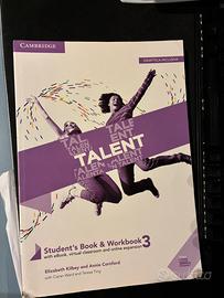 Libro inglese talent. Student’s book e workbook 3
