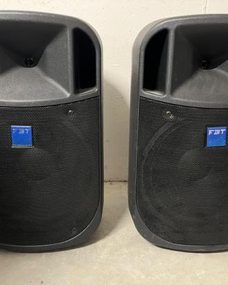 Coppia Casse FBT Jolly 350 Watt ciascuna