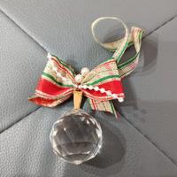 Decorazione Natale vintage in cristallo Swarovski