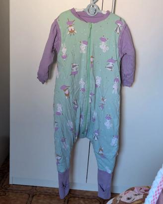 Sacco nanna con piedi e antiscivolo 2.5 tog