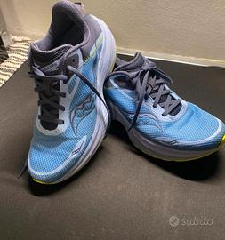 Scarpe running saucony axon 3 celeste