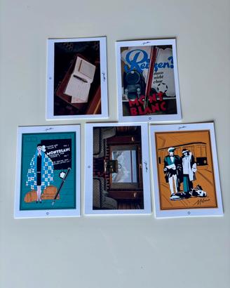 Set cartoline Montblanc nuove
