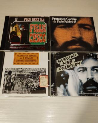 4 CD Francesco Guccini