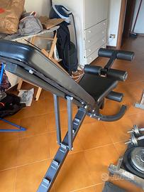 Panca palestra multifunzione da casa