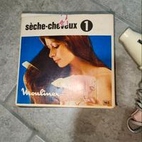 Asciugacapelli Moulinex anni '70 – Vintage