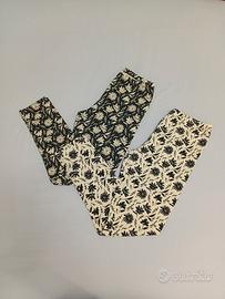 Lotto 2 Leggings Bambina 11-12 Anni Original Marin