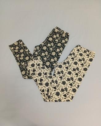 Lotto 2 Leggings Bambina 11-12 Anni Original Marin