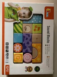 Blocchinin legno con suono. VIGA