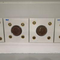 lotto 4 monete regno lire rare