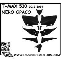 KIT CARENE TMAX 530 NERO OPACO 10 PEZZI DAL 2012 A