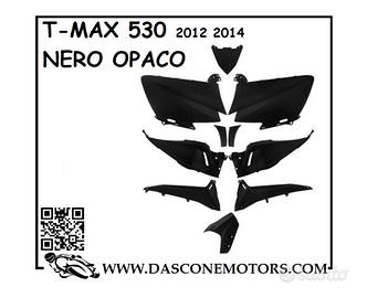 KIT CARENE TMAX 530 NERO OPACO 10 PEZZI DAL 2012 A