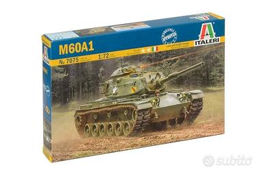 ✅ITALERI 7075 M60A1 Carri armati Stati Uniti