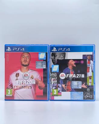 FIFA 20 + FIFA 21 PS4 – Bundle 2 Giochi