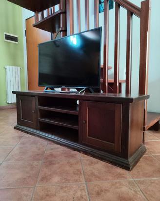 Mobile porta TV arte povera