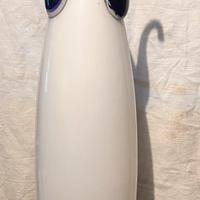 Lampadario in vetro soffiato incamiciato