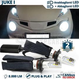 Luci LED H4 CANBUS per Fari Nissan Juke 10-14 6500