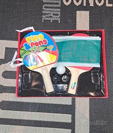 racchette da ping pong con rete 