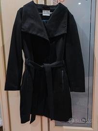 cappotto nero in  cashimir 