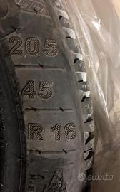 4 ruote termiche per smart forfour