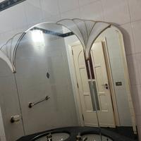 Specchio da bagno - Classico con dettagli dorati