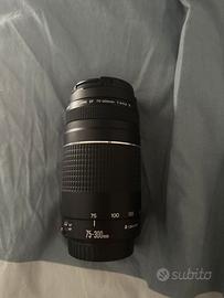 Canon eos 2000d + canon ef 75-300 f/4-5.6