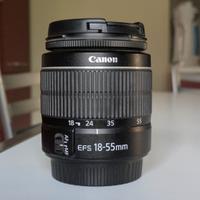 Obiettivo Canon EFS 18-55mm