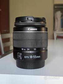 Obiettivo Canon EFS 18-55mm