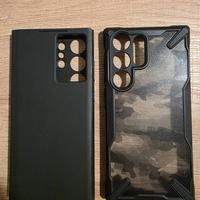 S23 Ultra smart cover originale + Ringke Fusion-X
