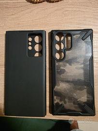 S23 Ultra smart cover originale + Ringke Fusion-X
