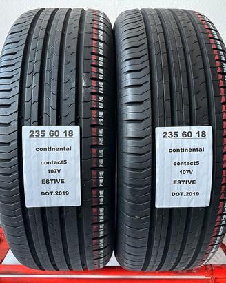 2 gomme 235 60 18 Continental