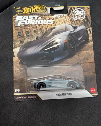 Hot wheels Fast and Furious McLaren 720S