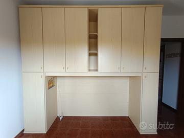 ARMADIO A PONTE smontato!