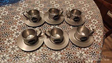 tazzine caffè colore argento 