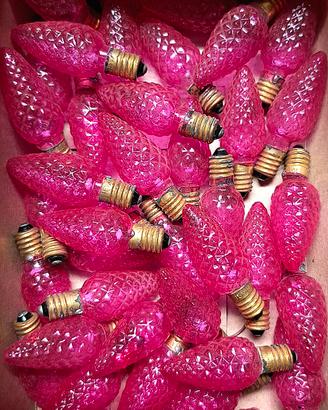 Lotto di N. 35 Lampade votive/decorative 15V  E10