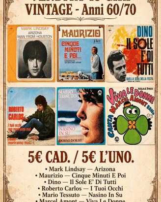 Dischi 45 giri 