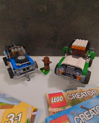 LEGO Creator 3in1 - Lotto due set fuoristrada