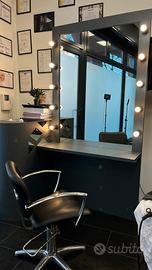 Arredo parrucchiere - postazione lavoro, recepcion