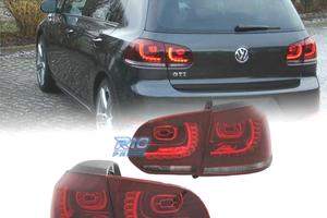 FANALI VOLKSWAGEN VW GOLF 6 08-12 LED ROSSO CHIARO