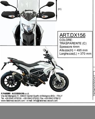 Cupolino Gen-X Ducati Hyperstrada Hypermotard 821 